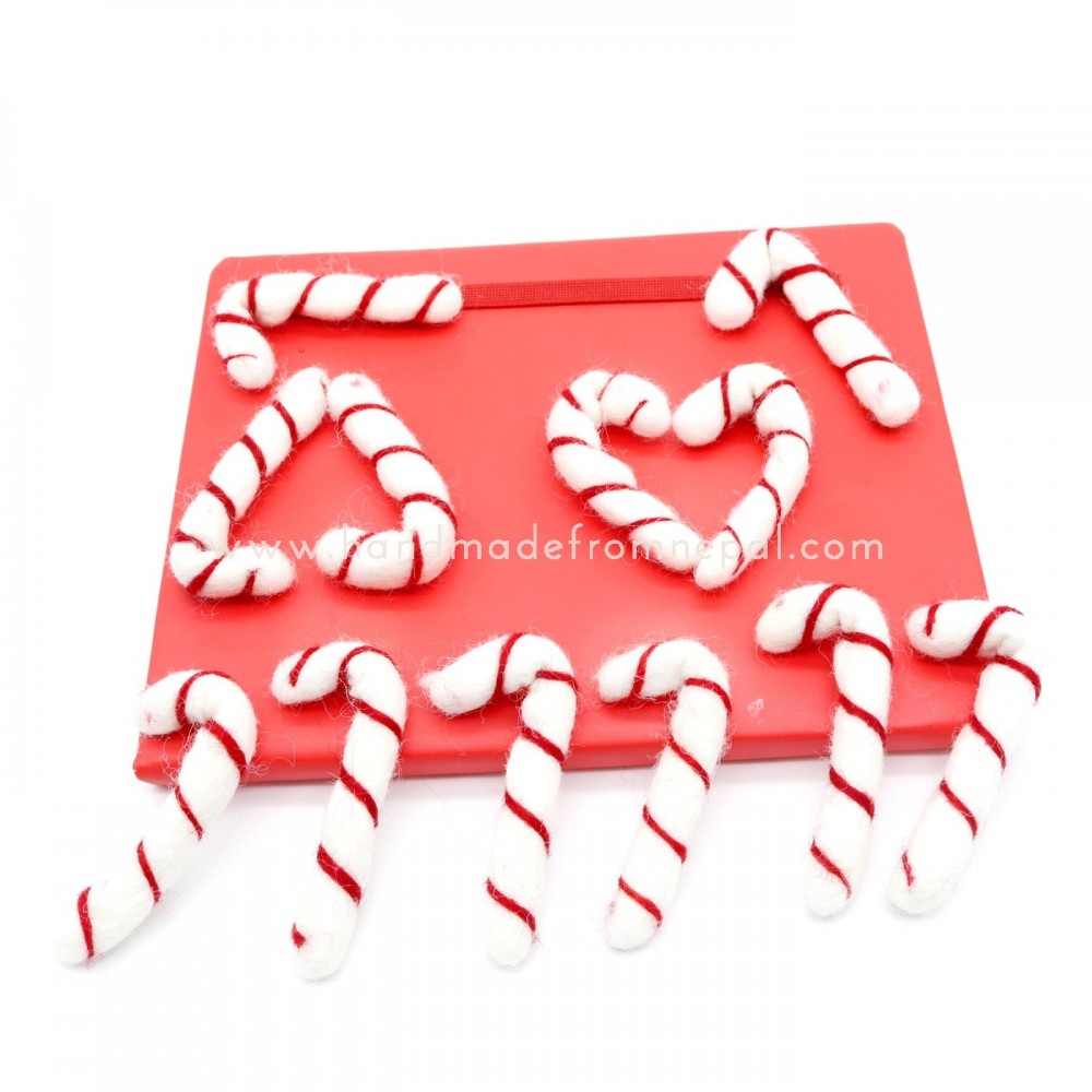 white candy cane white candy cane