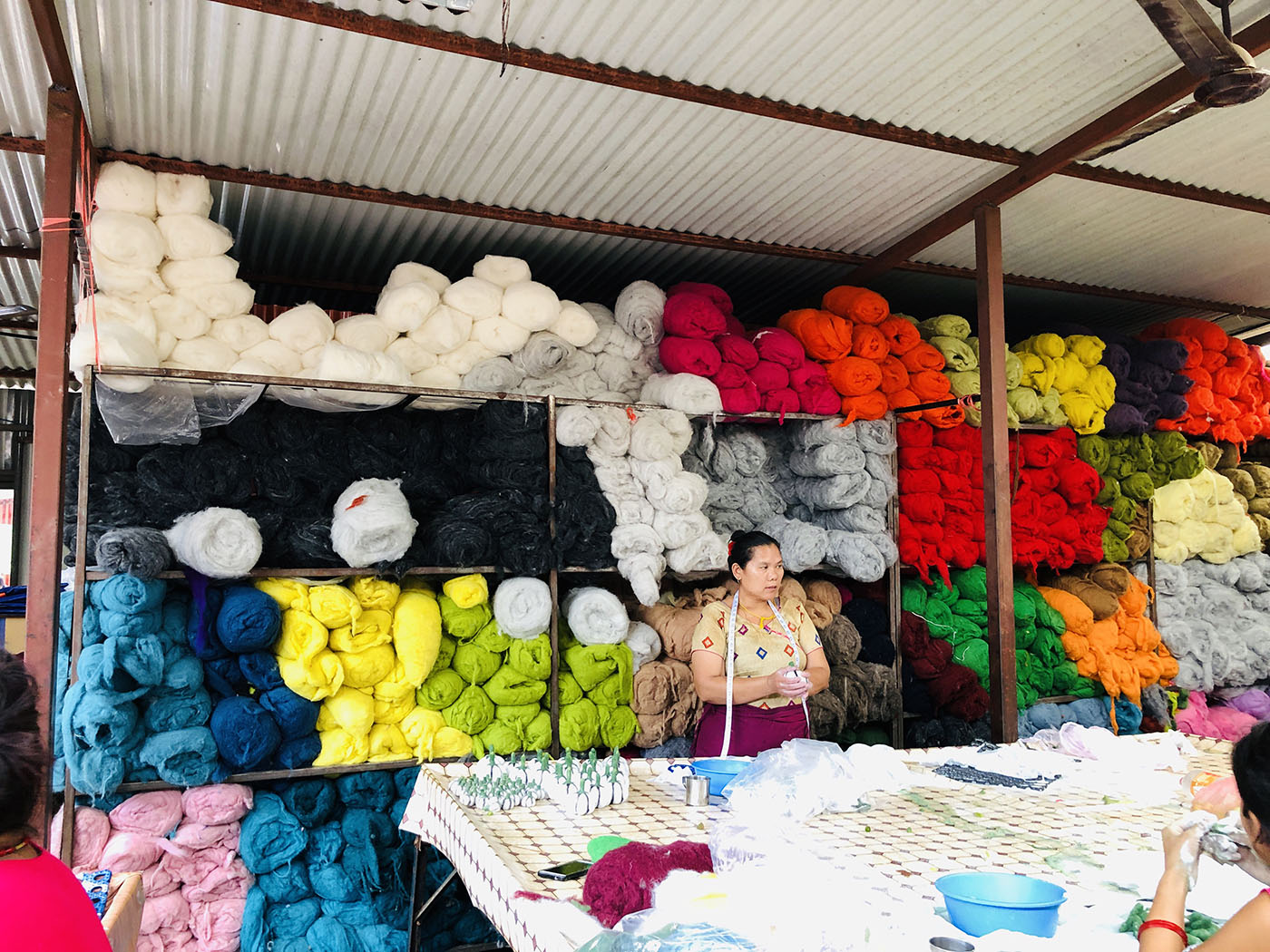 Wool processing